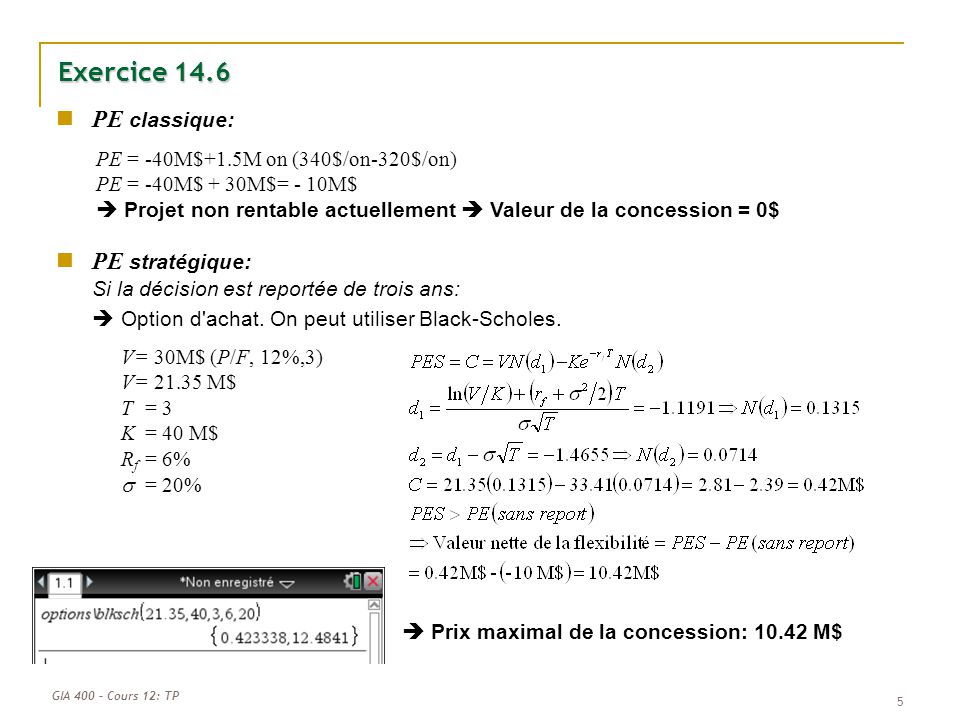 Cours Tp Solutionnaire Ppt Video Online T L Charger